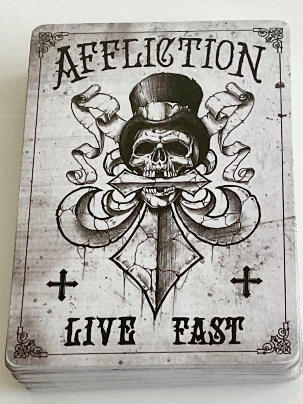 Affliction Poker Cards NEW
